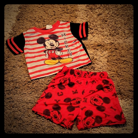 mickey mouse pyjamas baby boy